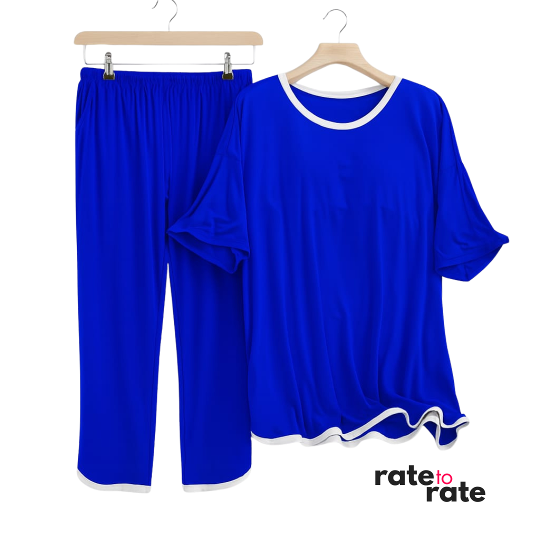Royal Blue Lounge Set – Signature Drop by Rate to Rate