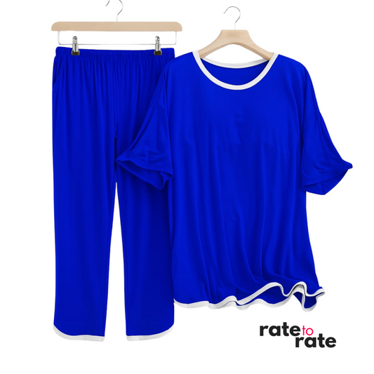 Royal Blue Lounge Set – Signature Drop by Rate to Rate