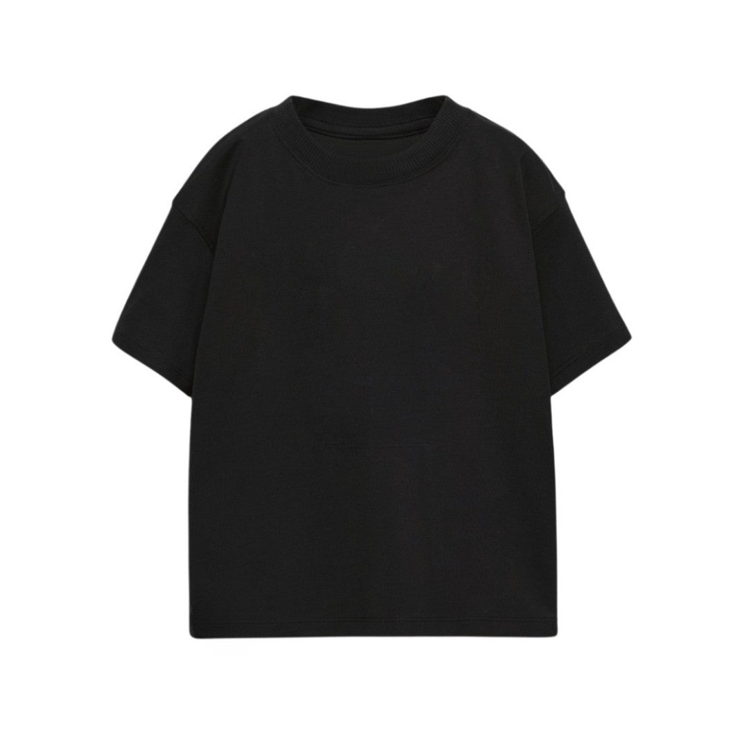 Black Essential Oversize Tee