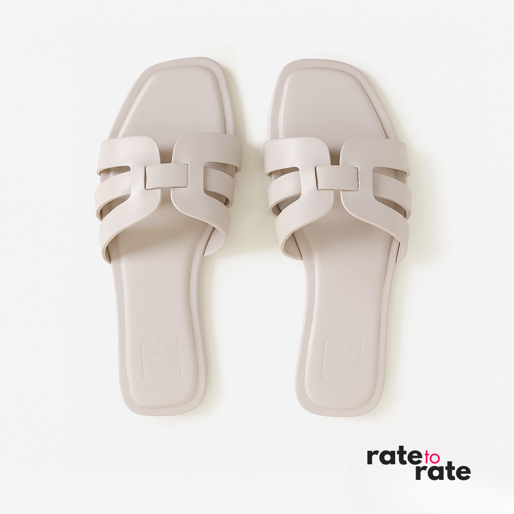 Beige Cutout Slides