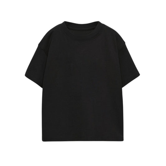Black Essential Oversize Tee