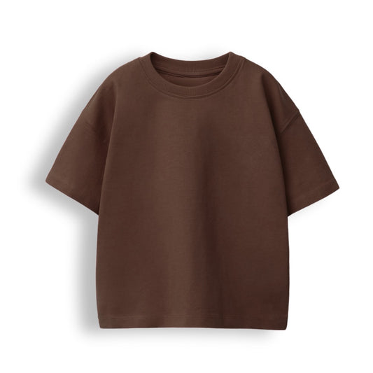 Brown Essential Oversize Tee
