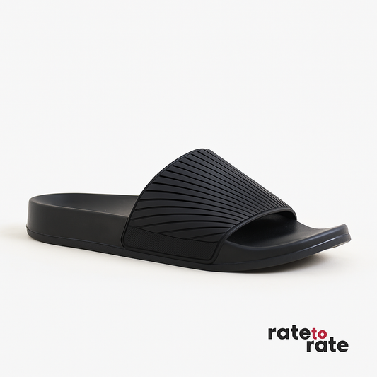 Textured Black Slides