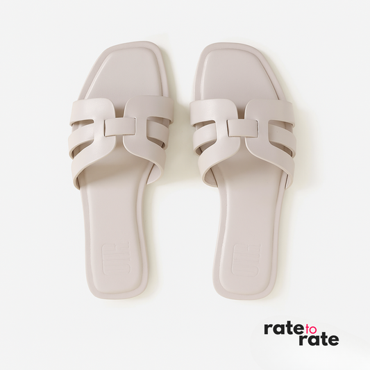 Beige Cutout Slides