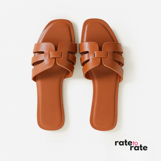 Tan Cutout Slides